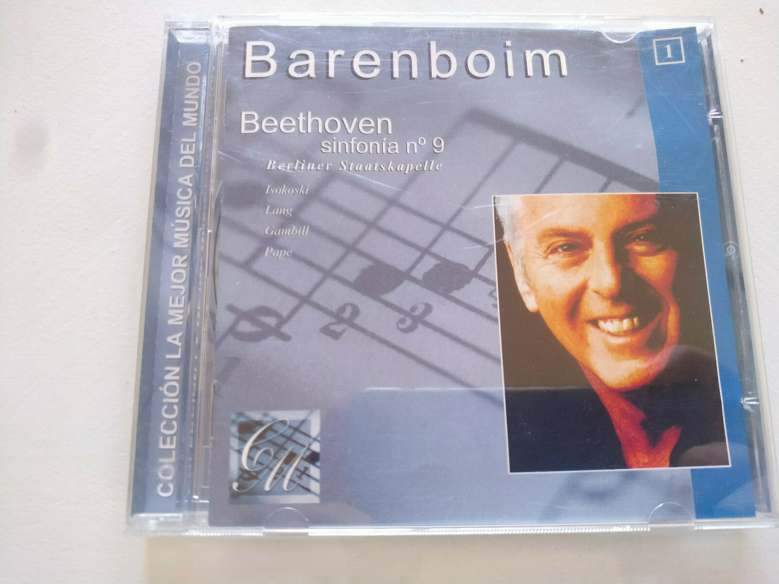 Barenboim Beethoven Symphony No 9 Berliner Staatskapelle 2000 - CD - Am