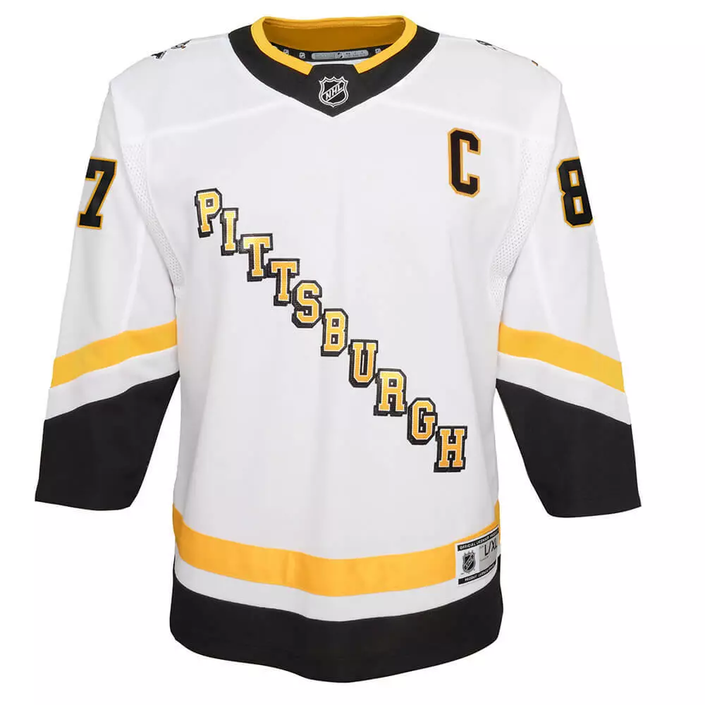 NHL Pittsburgh Penguins Sidney Crosby Hockey Jersey – Yesterday's Fits