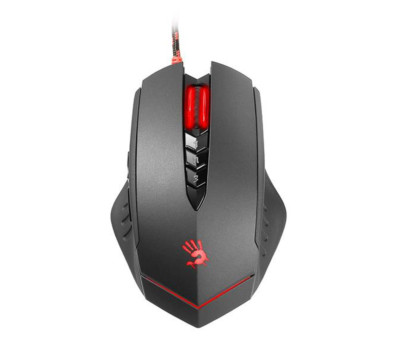 A4Tech Maus Bloody V8m Gaming Maus Für Rechtshänder Kabelgebunden USB 8 Tasten