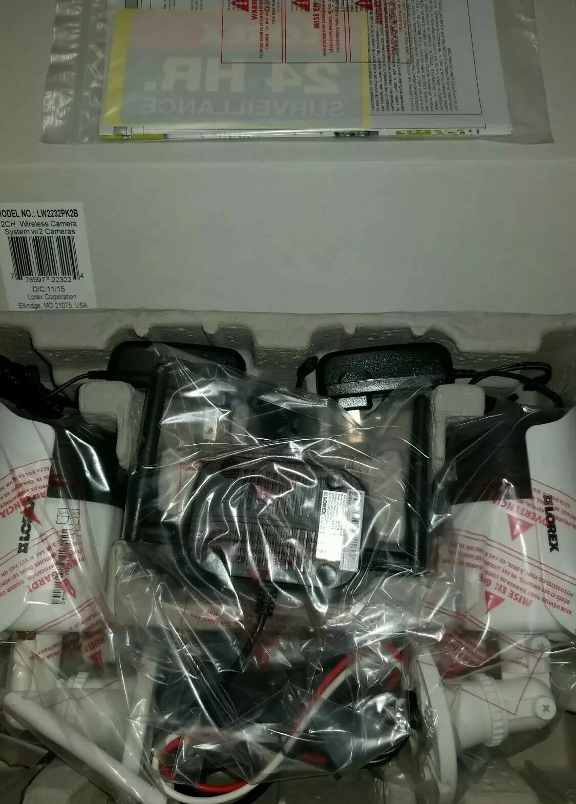 Lorex Lw2232 Wireless Security Cameras With Dual Receiver 2 Pack For Sale Online Ebay