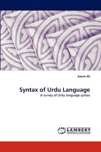 Aasim Ali Syntax of Urdu Language (Paperback) - Picture 1 of 1