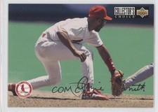 1994 Collector's Choice Team Checklist Silver Foil Signature Ozzie Smith HOF 0e3