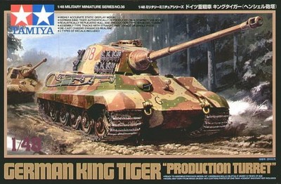 Tamiya 32536 1:48 Königstiger Henschel Turm