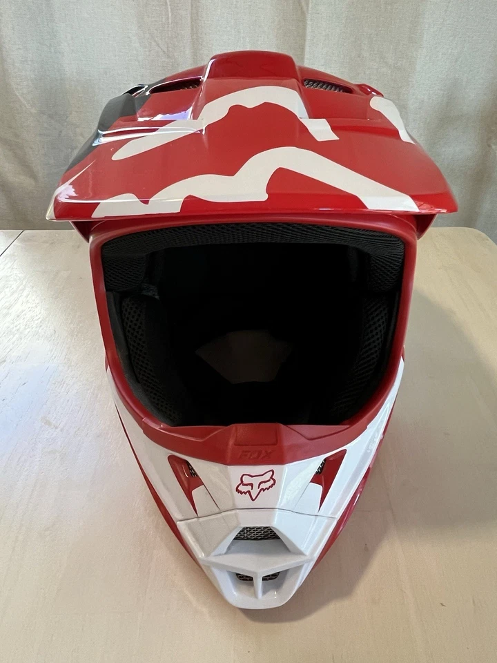 Fox Racing Men’s V1 Red/white/blue Size Medium  - Image 3 of 4