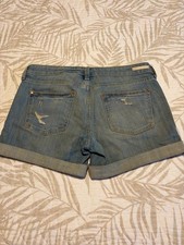 Pilcro & The Letterpress Denim Cutoff Shorts No. 26 Distressed Cuffed Womens Siz