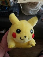 Tomy Pokemon 5" Pikachu Plush Vintage TAKARA TOMY ART