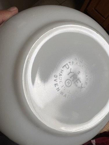 Bellissimo PYREX blu a pois 403 (2 1/2 qt.) Dolce! - Foto 11 di 15
