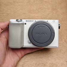 Sony Alpha a6100 ILCE-6100 24.2MP 4K Mirrorless Camera - white (Body Only) WIFI