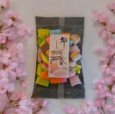 日本糖果Taiki Miyako Hana Komon Traditional Japanese Hard Candy 5.28 oz