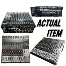 Beringer XENYX QX2442 USB 16 Input Mixer Gator Soft Case Slightly Used In Box
