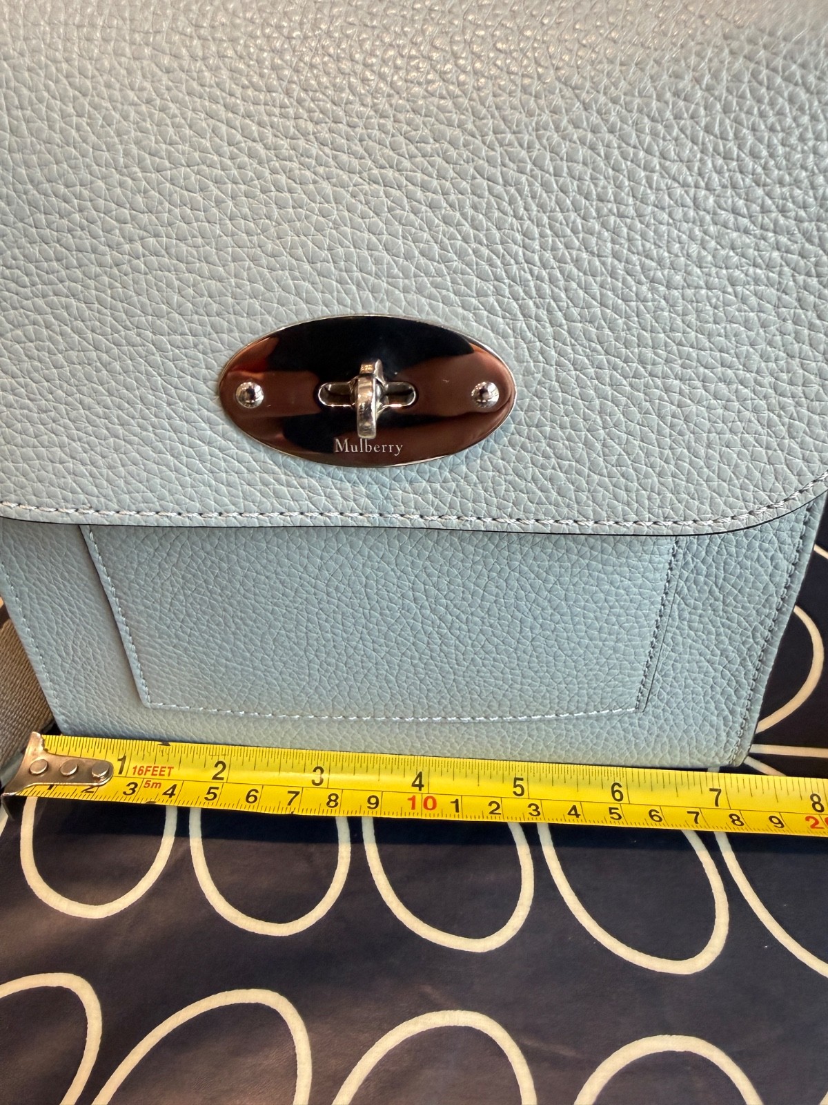 Mulberry Antony Cloud Crossbody Small Classic Grain Leather Messenger Bag image 9