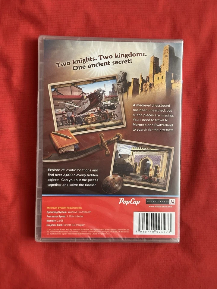 Amazing Adventures - Riddle of the Two Knights (PC CD ROM) - New Sealed - Image 2 of 2