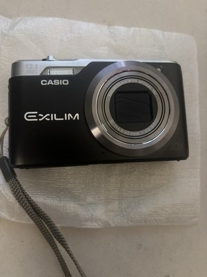 Casio Exilim EX-H15 Kompakte Digitalkamera 12,1 MP Schwarz Sehr Guter Zustand