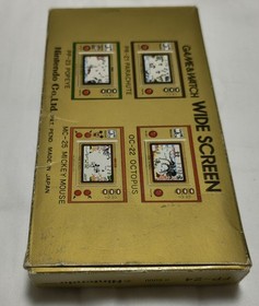 Nintendo Game ＆ Watch Chef Boxed from Japan