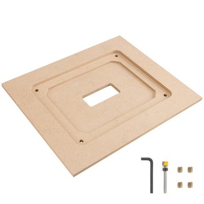 Router Table Insert Plate Template Kit for 9-1/4'' × 11-3/4'' Plates