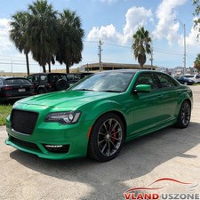 For 2011-2023 Chrysler 300 Black LED DRL Projector Headlight Left&Right Headlamp