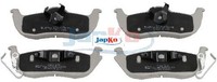 Japko 51001 Bremsbelagsatz FüR Scheibenbremse Bremsbelagsatz BremsbeläGe