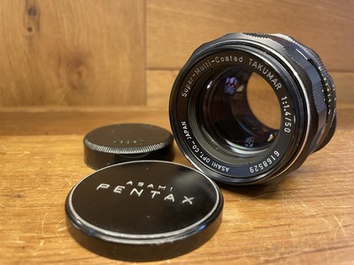 *CLA'd : Near Mint* Pentax Super Multi Coated SMC Takumar 50mm F/1.4 M42 Lens JP