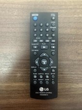 LG OEM DVD Remote Control AKB33659510 Black For DP122 DP520 DP522 DP930