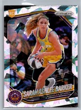 Sarah Ashlee Barker 2025 Panini Prizm WNBA #31 Ice Rookie