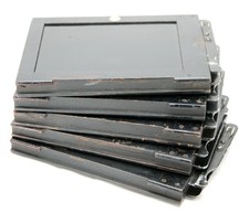 Vintage Unbranded Five 3-1/4 x 4-1/4" SPECIAL Wooden Film Holders. SEE PICTURES.
