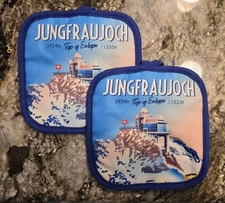 Jungfraujoch Hot Pad Potholder From Switzerland