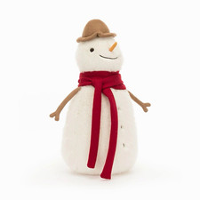Jellycat Jesse Snowman BNWT Brand New With Tags Festive Christmas Plush