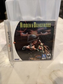 Hidden & Dangerous Sega Dreamcast Complete CIB Tested Tactical Shooter