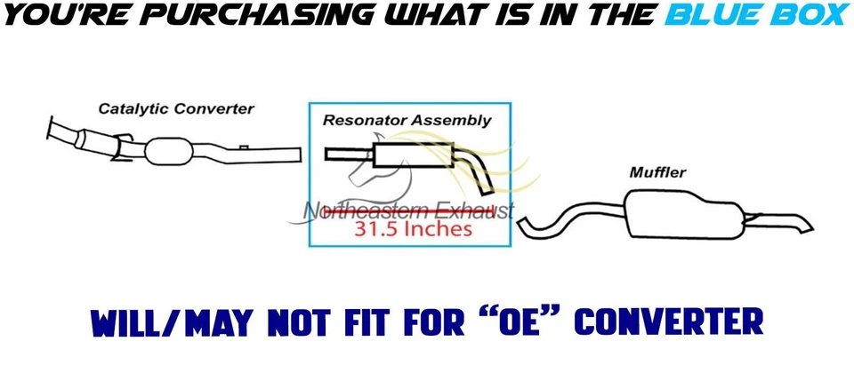Tubo resonador de ajuste directo de acero inoxidable se adapta a: Volkswagen Golf 1999-2005 2,8 L Foto 3 de 4