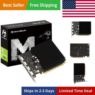 GeForce GT 730 4GB Video Graphics Card GPU for Computer PC ITX Single Slot PC...