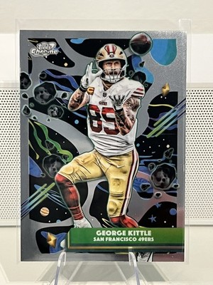 2025 Topps Cosmic Chrome Football George Kittle #88 Base San Francisco 49ers