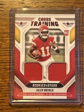 2025 Rookies & Stars Cross Training Dual Relic Jalen Royals (RC) #CT-JRS