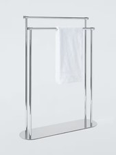John Lewis Heritage Freestanding Rust Resistant Double Towel Rail (Bent/Scratch)