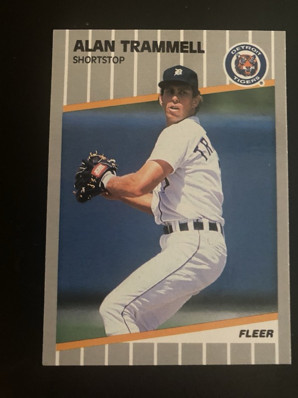 1989 Fleer - Alan Trammell #148 Glossy