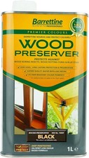 Image of BARRETTINE WOOD PRESERVER 1L VARIOUS COLOURS FOR LONG LASTING PROTECTION NEW