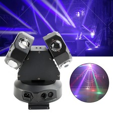 120W Moving Head Light 8 LED Rotating Beam Light RGBW Stage Light DJ Lighting.