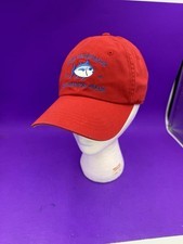Vineyard Vines Red Whale Logo Baseball Cap