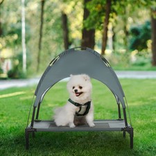 Elevated Pet Bed Dog Foldable Cot Tent Canopy Instant Shelter Outdoor