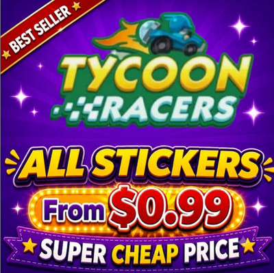 (RACE) MOGO Stickers 1 - 6  (ALL Stickers Avaiable) For Monopoly Go  SUPER FAST