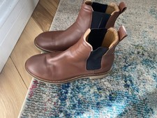 Everlane Chelsea Leather Boot Brown Tobacco Size 8 Sold Out Online Retails 195