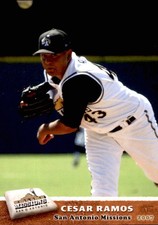 2007 San Antonio Missions Grandstand #3 Cesar Ramos Pico Rivera California Card