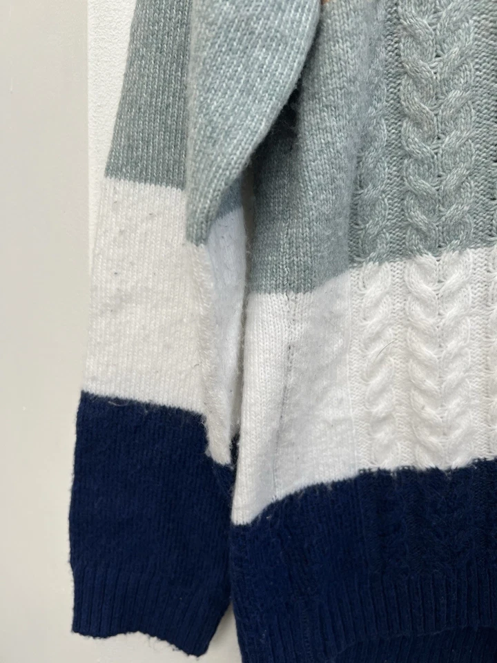 Gymboree 男孩针织五颜六色毛衣拉链 12 码 — 第 4/4 张图片