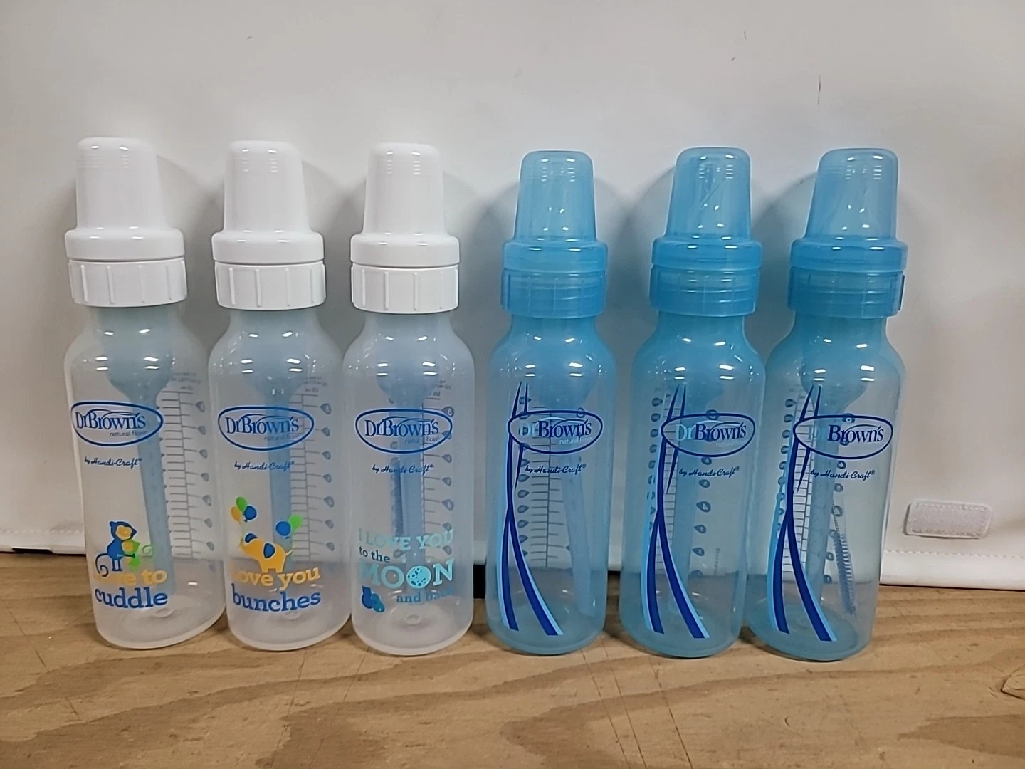 Dr. Brown's Boys Bottles Prints Anti Colic Natural Flow 8 oz - 6 total bottles
Opens in a new window