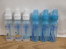 Dr. Brown's Boys Bottles Prints Anti Colic Natural Flow 8 oz - 6 total bottles