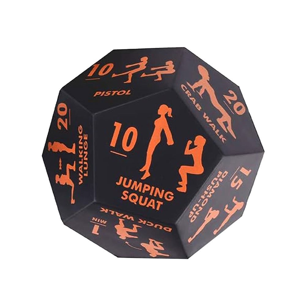 12-Sided Fitness Exercise Dice Workouts Equipment Training Dice Home Gym Yoga SP