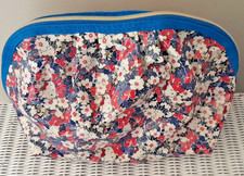 Hello Kitty Liberty of London Cosmetic Wash Bag Wipe Clean Coated Cotton Fabric
