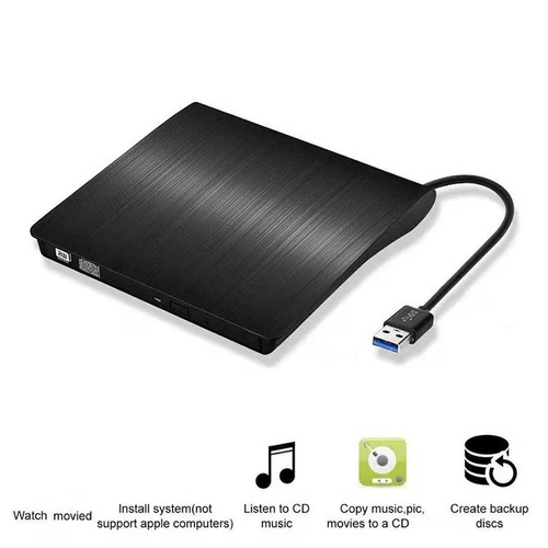 Home Office External Bluray DVD Drive External DVD Burner Ejectable USB External