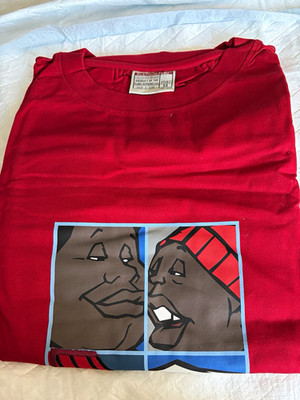 Platinum FUBU Jungen T-Shirt 6X rot Kurzarm Rundhals Grafikdruck Cartoon