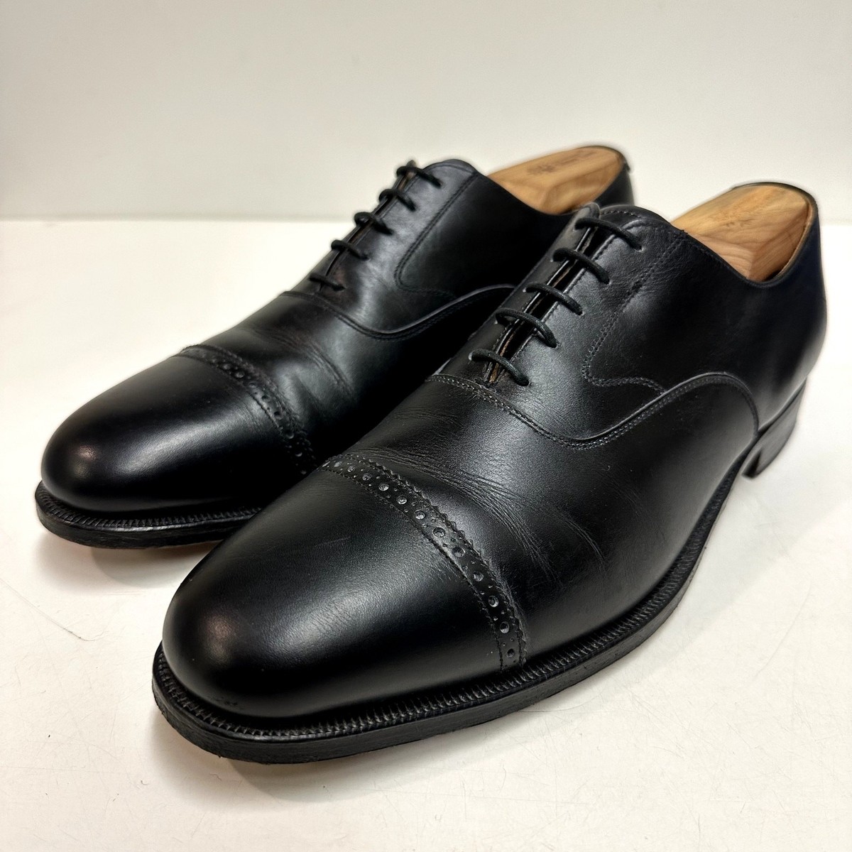 BROOKS BROTHERS PEAL&CO　チャッカ　12 Crockett & Jones x Peal & Co x Brooks Brothers Cap Toe Black