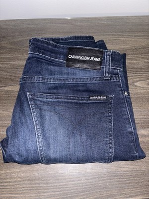 Calvin Klein Men's Jeans 30x32 Boston Blue Slim Fit